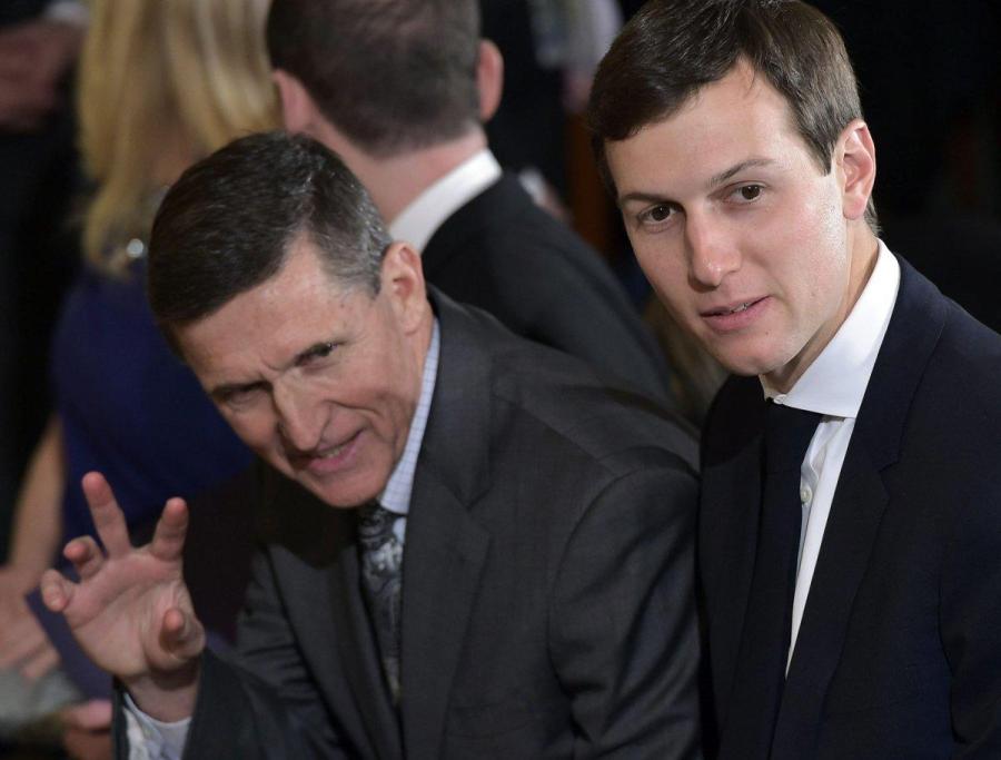 Jared Kushner was at a meeting between disgraced advisor Michael Flynn and Russian Ambassador